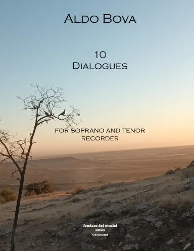 10 dialogues for soprano and tenor recorder