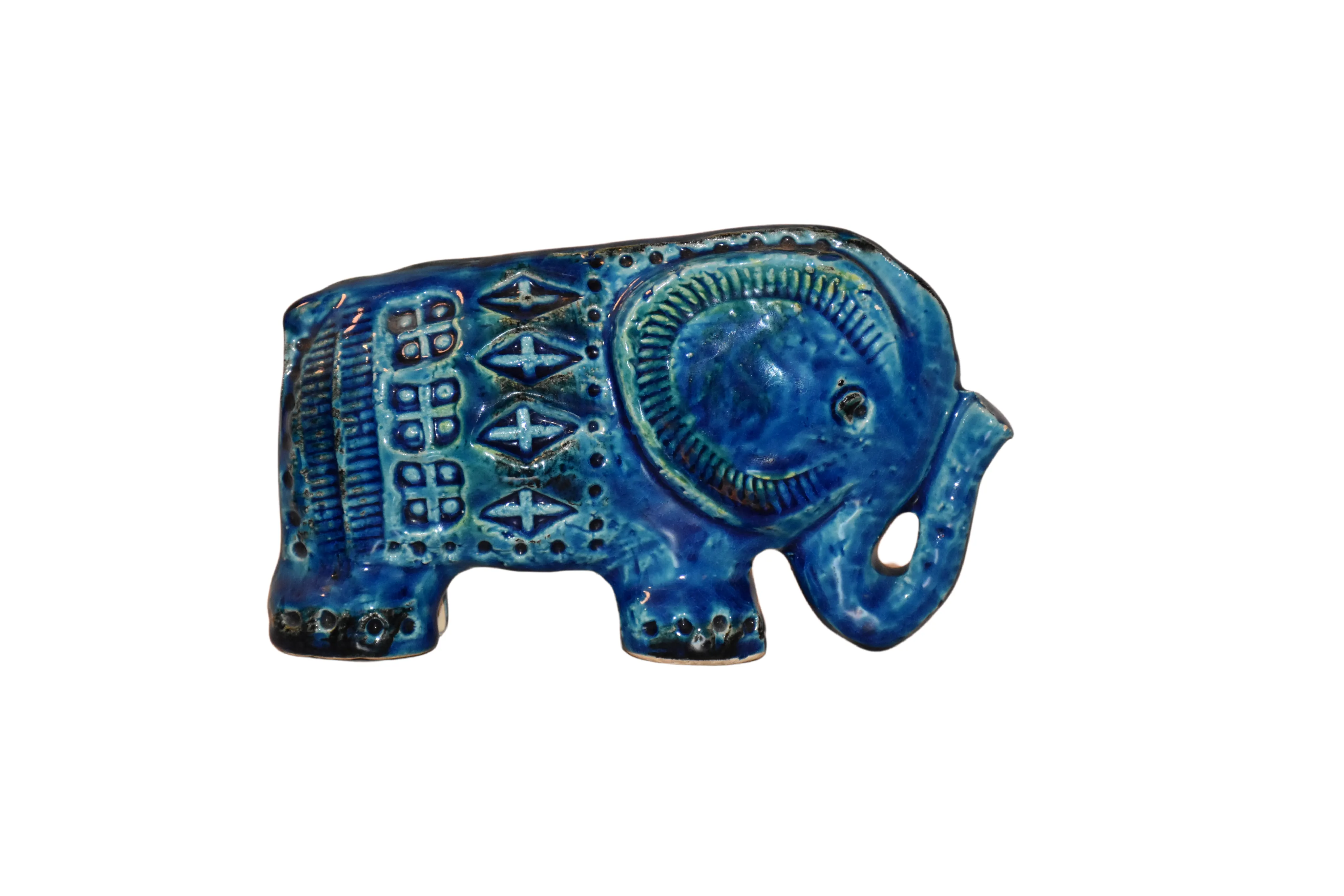 Aldo Londi Rimini Blu Flavia Montelupo Elephant Handcrafted Bitossi