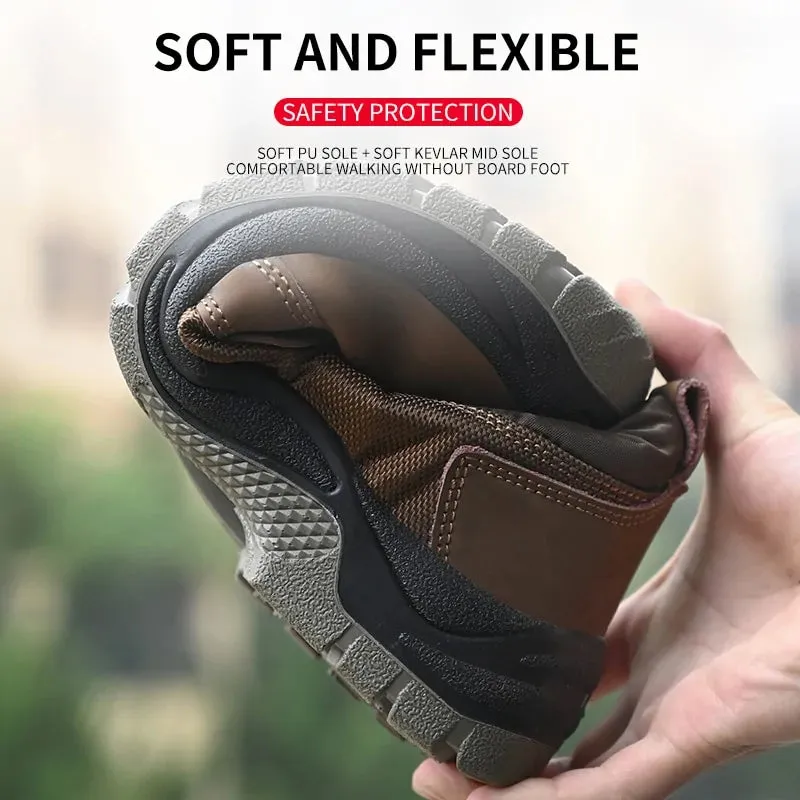 Anti-Smashing Construction Safety Work Shoes