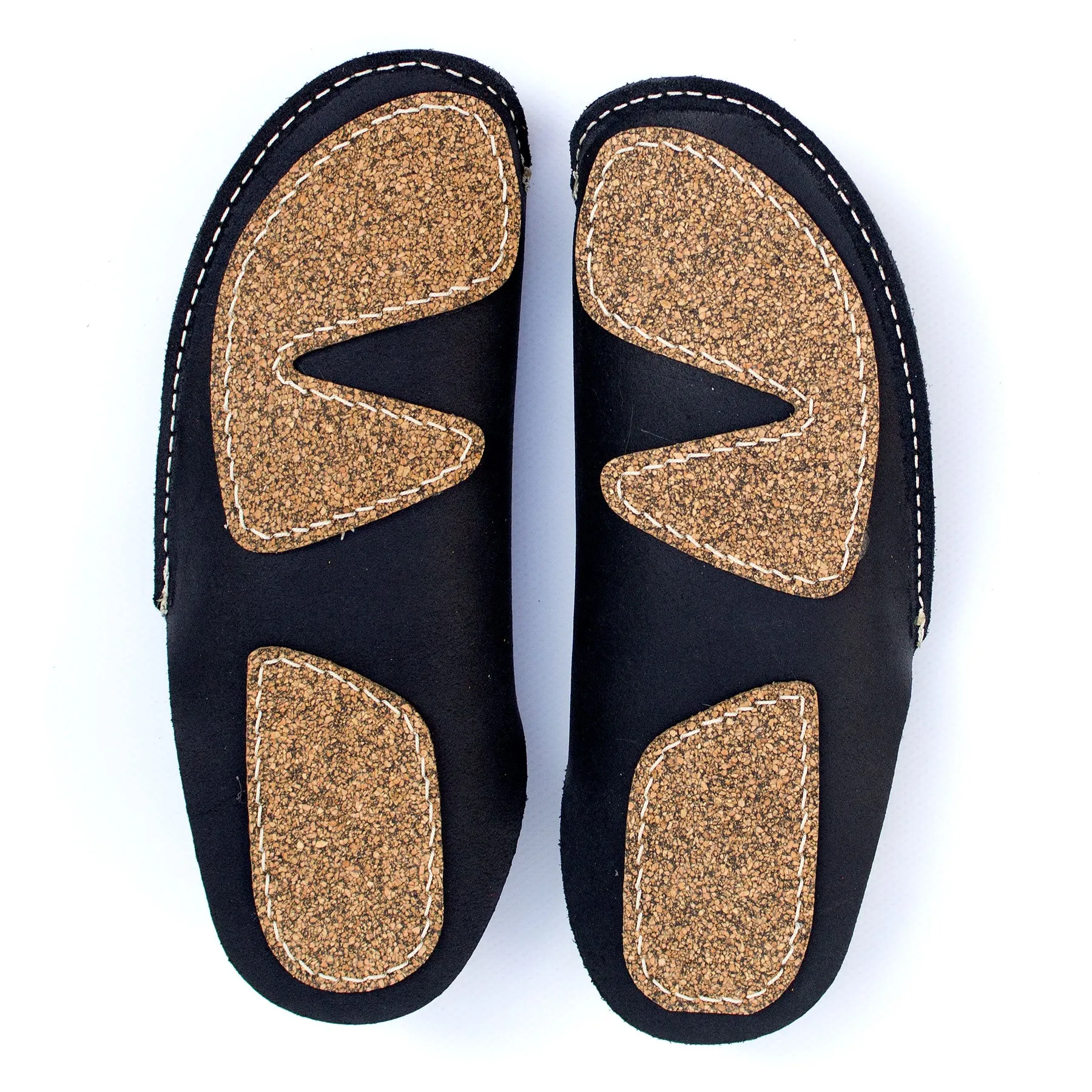 Black CP Slippers Luxe