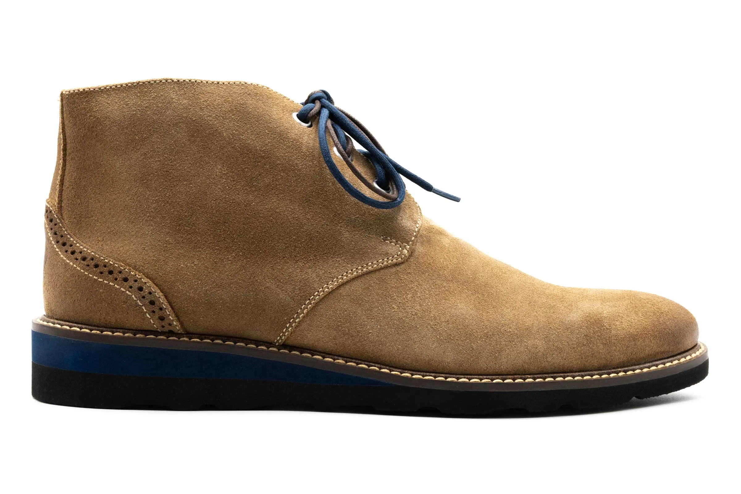 Blue Ridge Suede Chukka Boots - Khaki