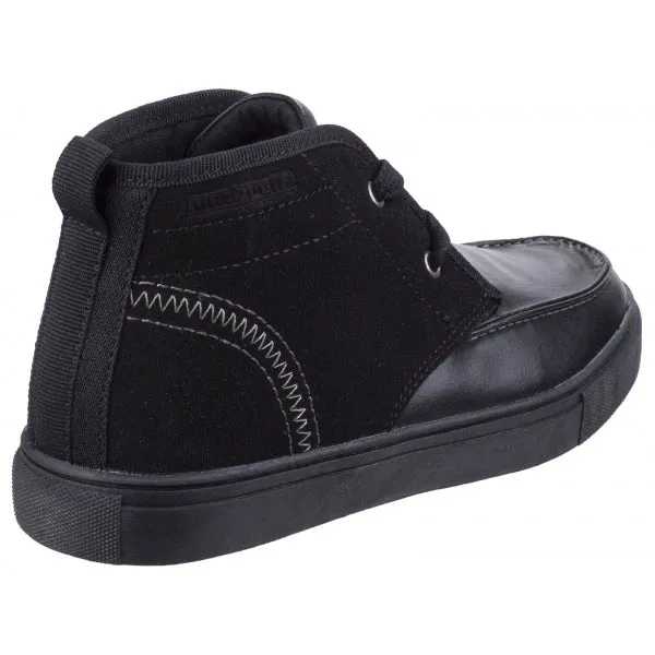 CHUKKA Boys Ankle Boots Black