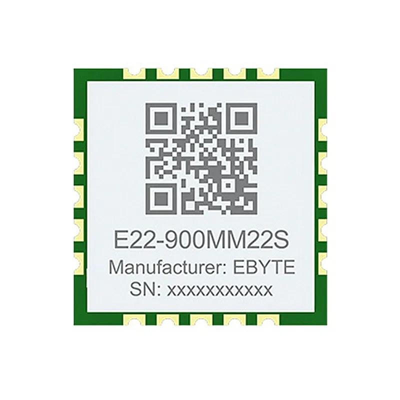 Ebyte E22-900MM22S SX1262 LoRa module 868/915MHz ultra small size Lora SMD module