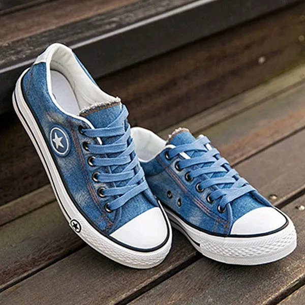 Fashion Women Sneakers Denim