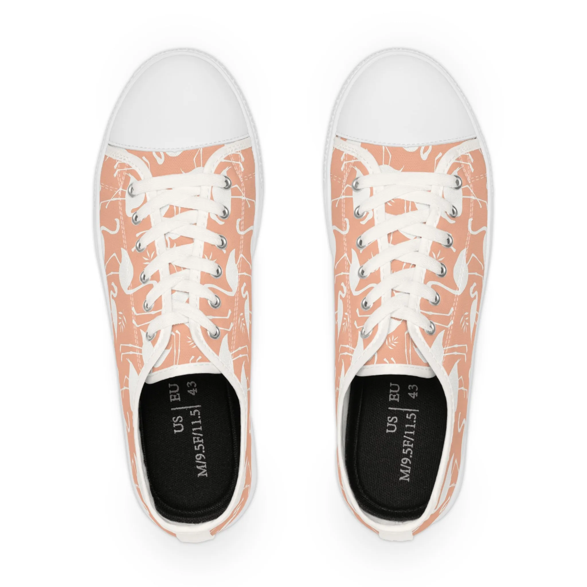 Flamingo Men's Low Top Sneakers