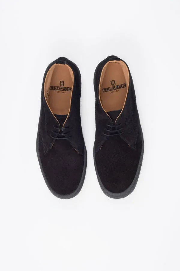 George Cox 8898 Chukka Boot Blk Suede