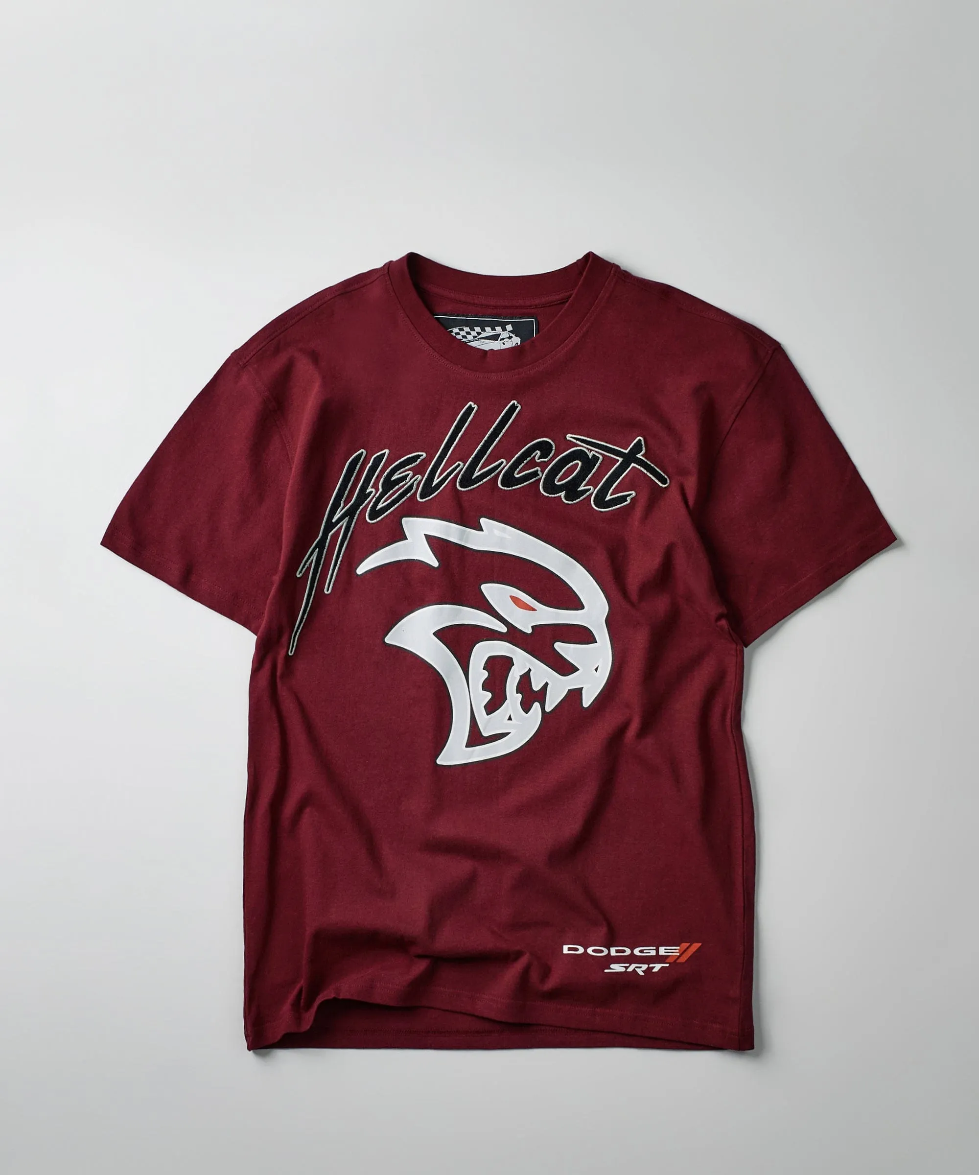 Hellcat Short Sleeve Tee - Burgundy