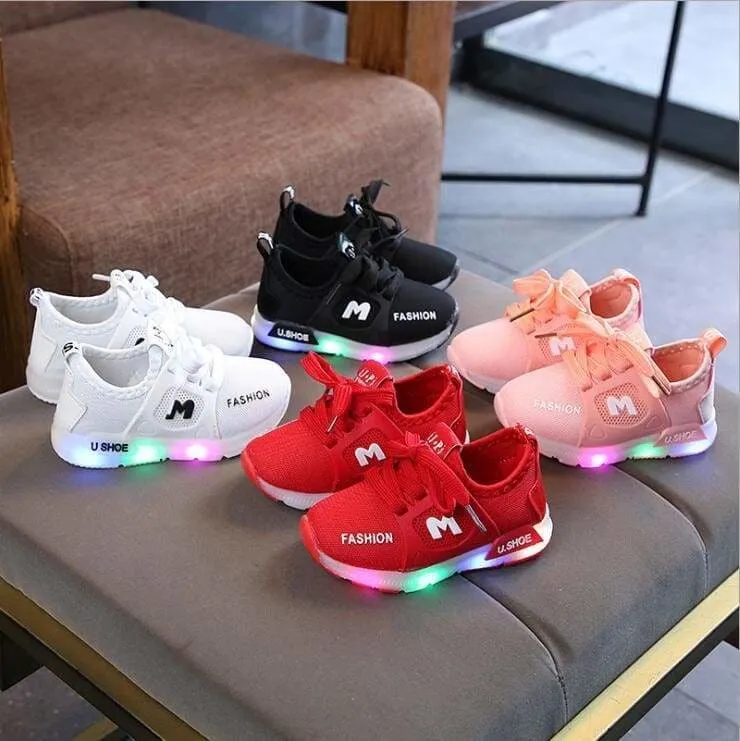 Kids LED Sneakers Shoes