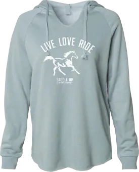 Live Love Ride Cozy Lightweight Hoodie