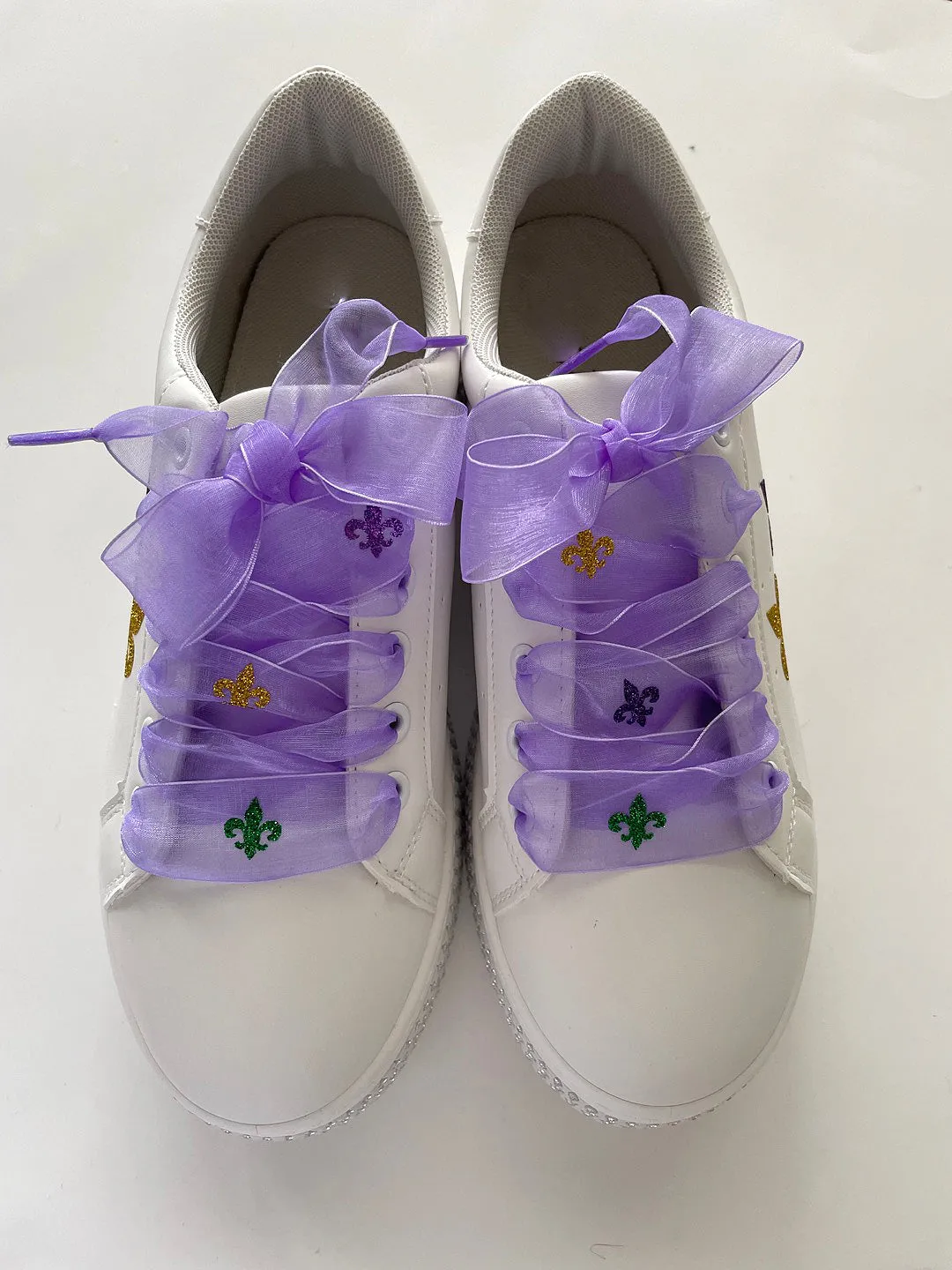 Mardi gras Rhinestone Platform Sneakers