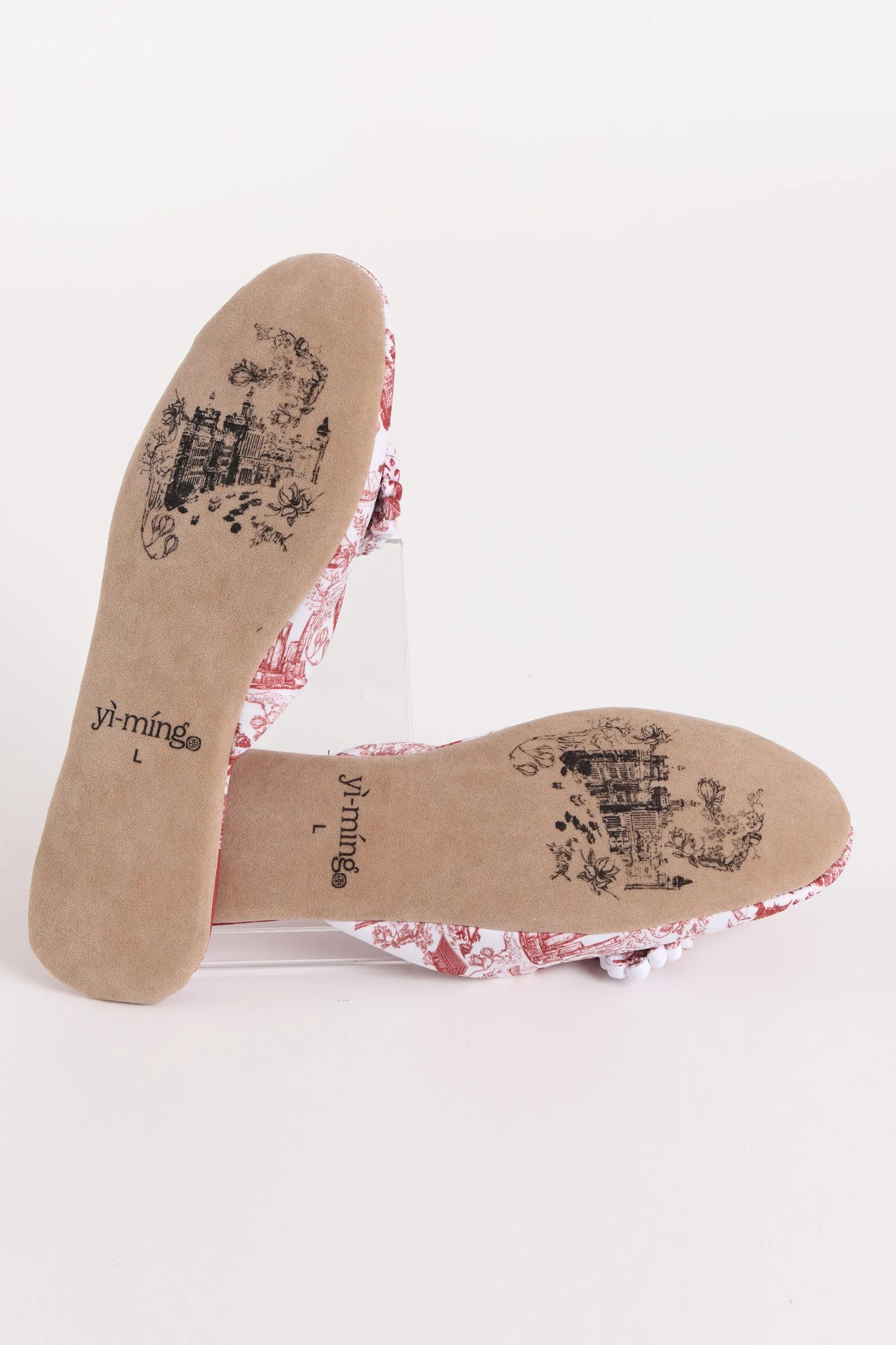 MARIE Shanghai Print House Slippers