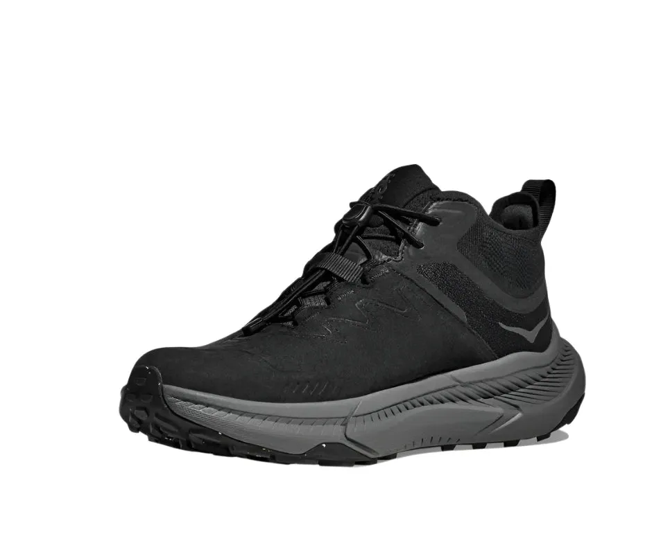 MEN'S HOKA TRANSPORT CHUKKA GTX | BLACK / BLACK