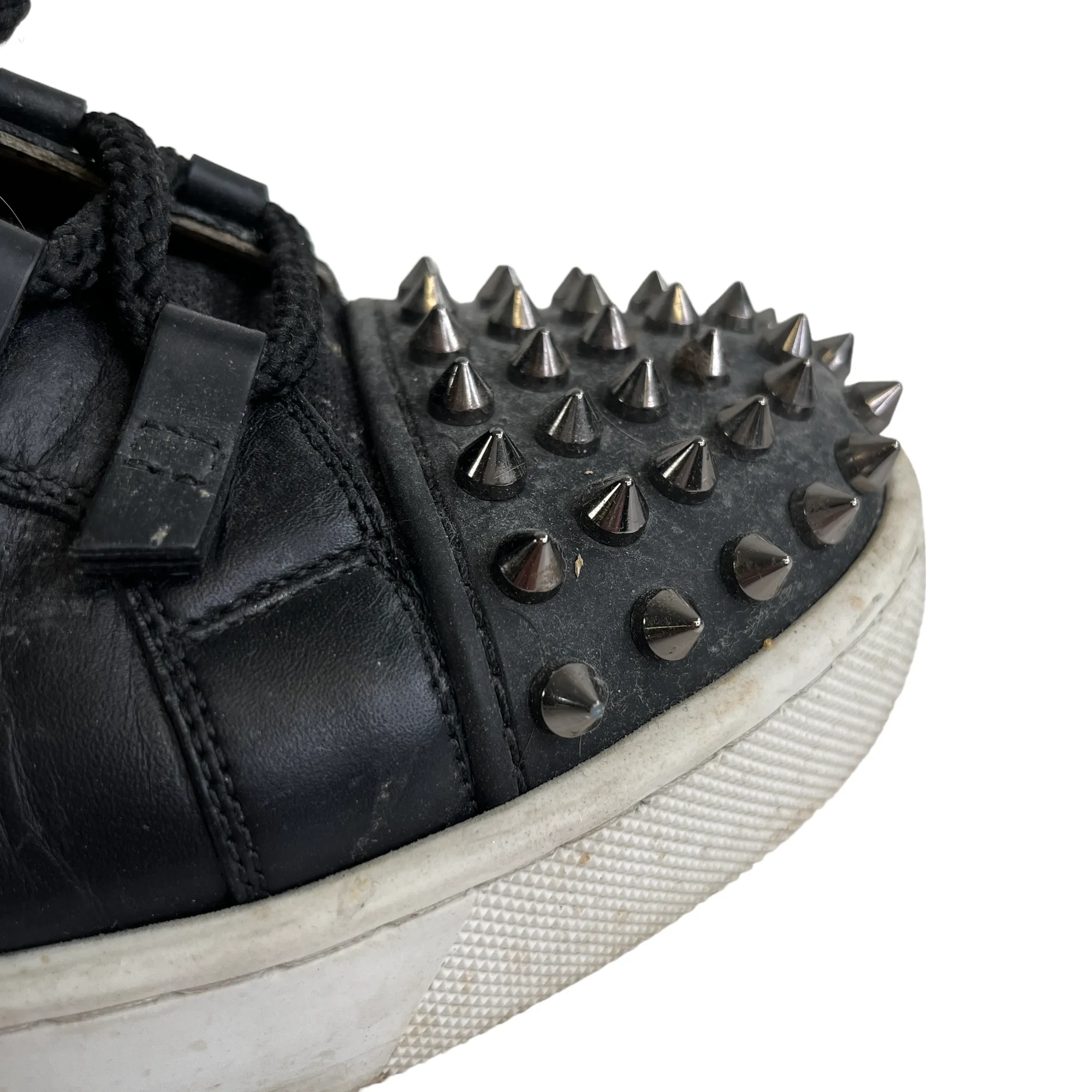 Men's Spike Platform High Trainers Black Size EU 42.5 / UK 8.5