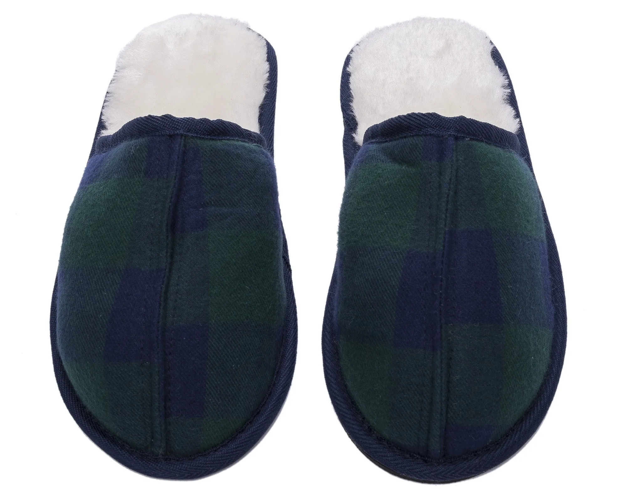 Noble Mount Men's Premium Flannel Clog Slipper