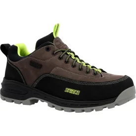 Rocky Mens Charcoal/Lime Leather MTN Stalker Pro WP Hiking Oxford