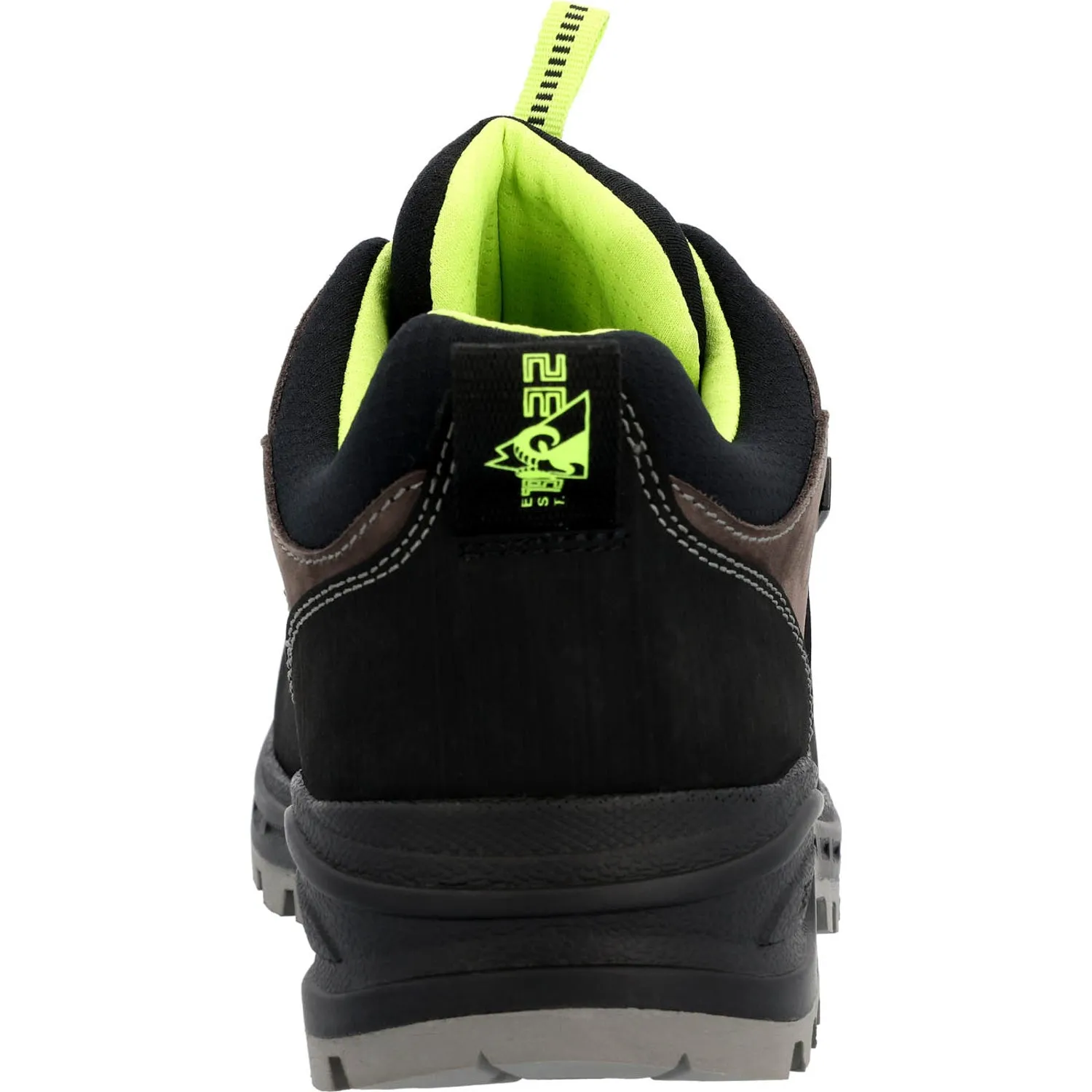 Rocky Mens Charcoal/Lime Leather MTN Stalker Pro WP Hiking Oxford