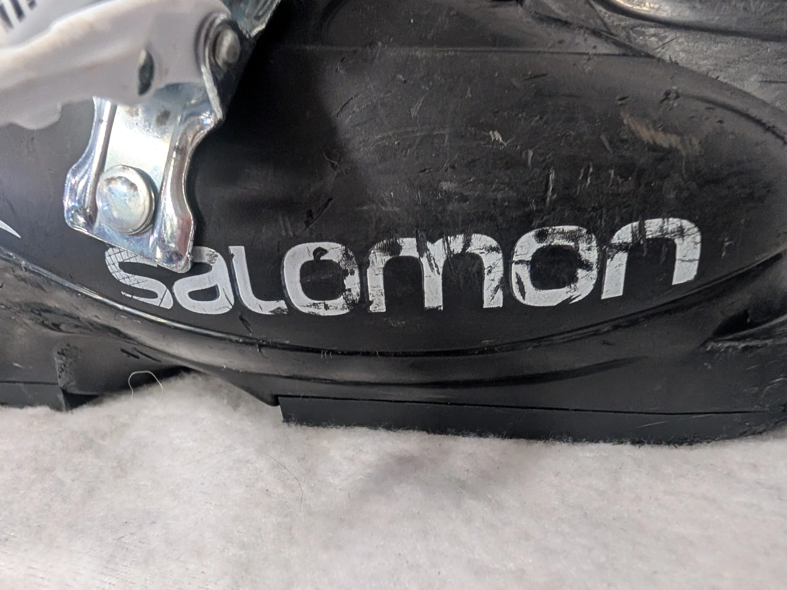 Salomon Team youth Ski Boots Size 22.5 Color Black Condition Used