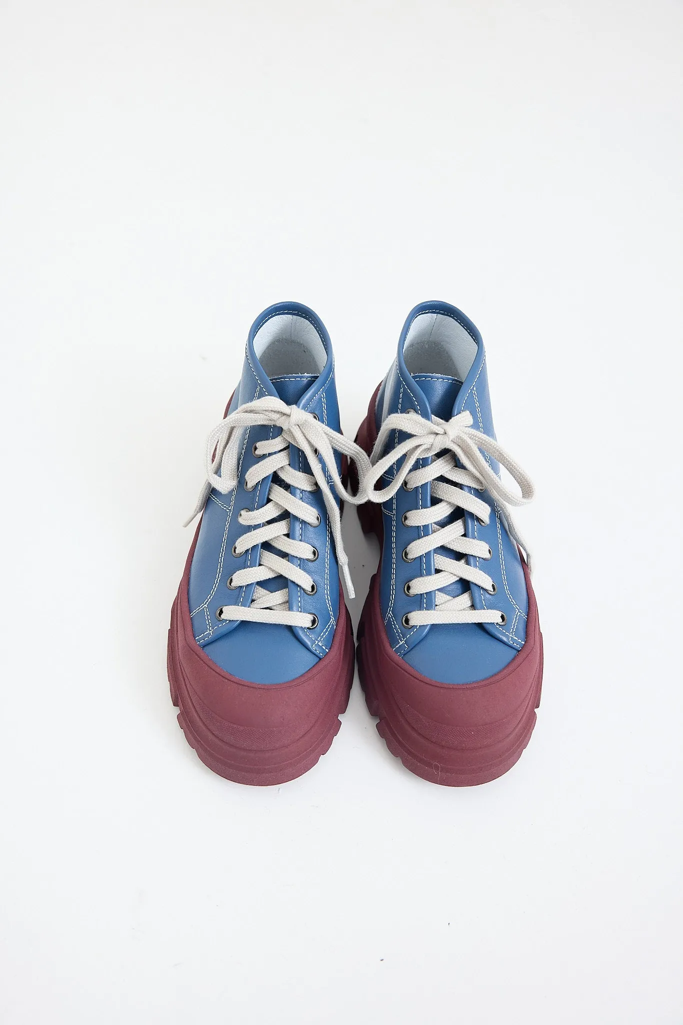 Sofie D'Hoore - Fairway Leather Sneakers Cobalt