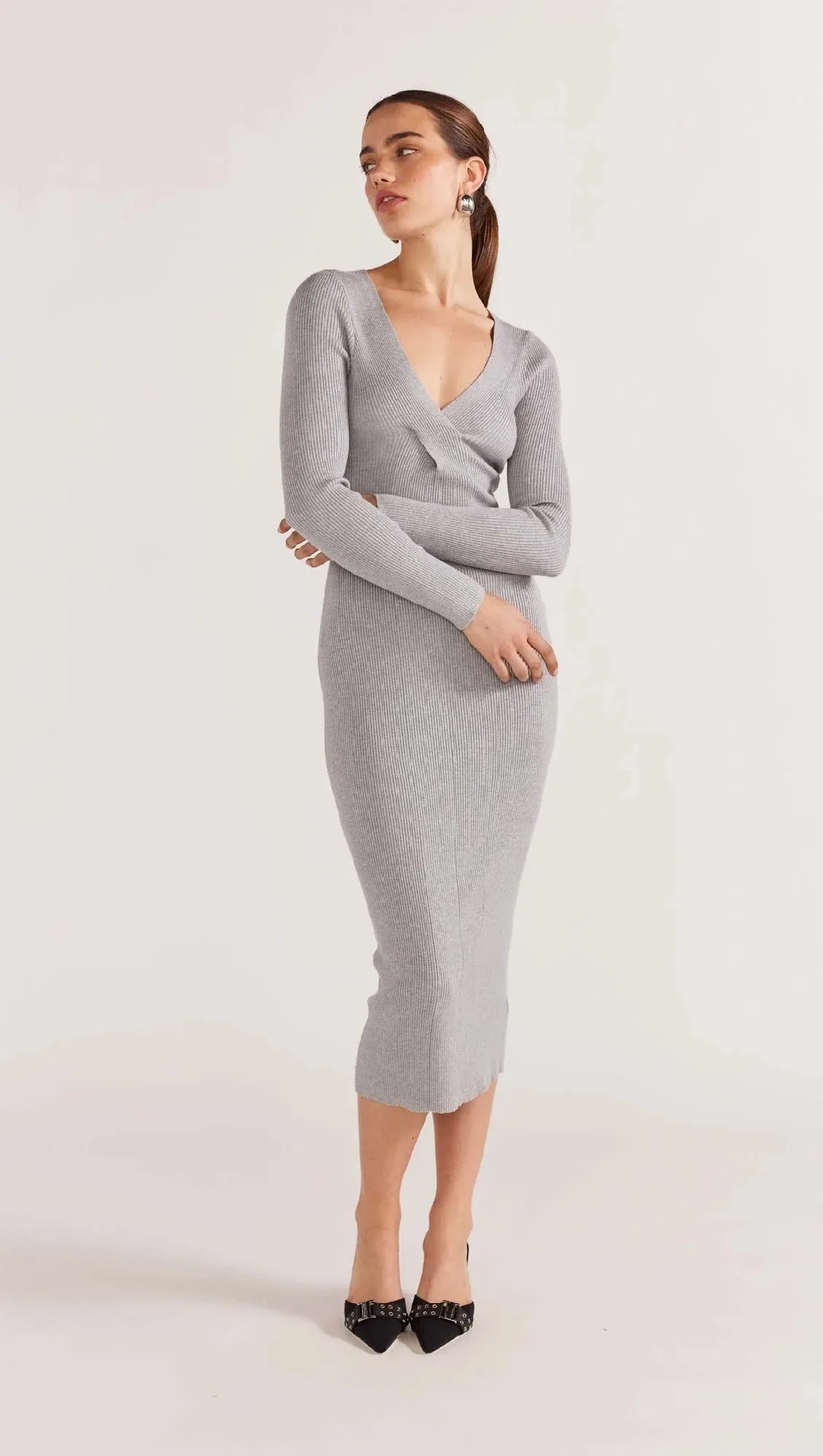 Staple The Label Molly Knit Midi Dress