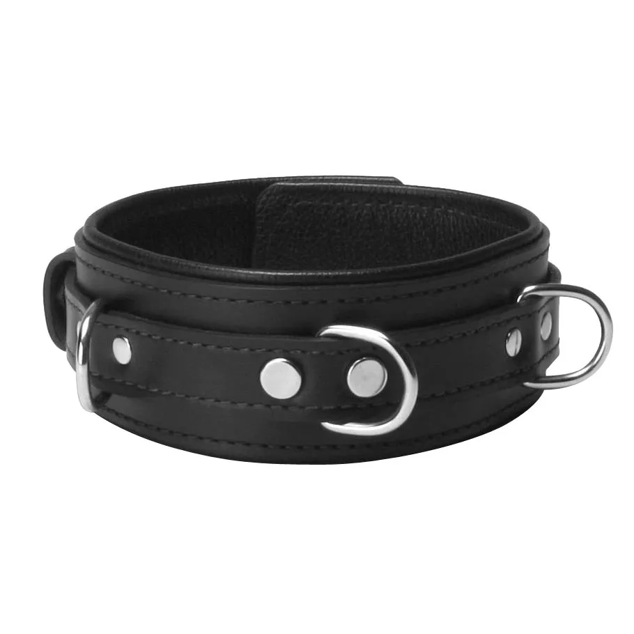 Strict Leather Premium Locking Collar