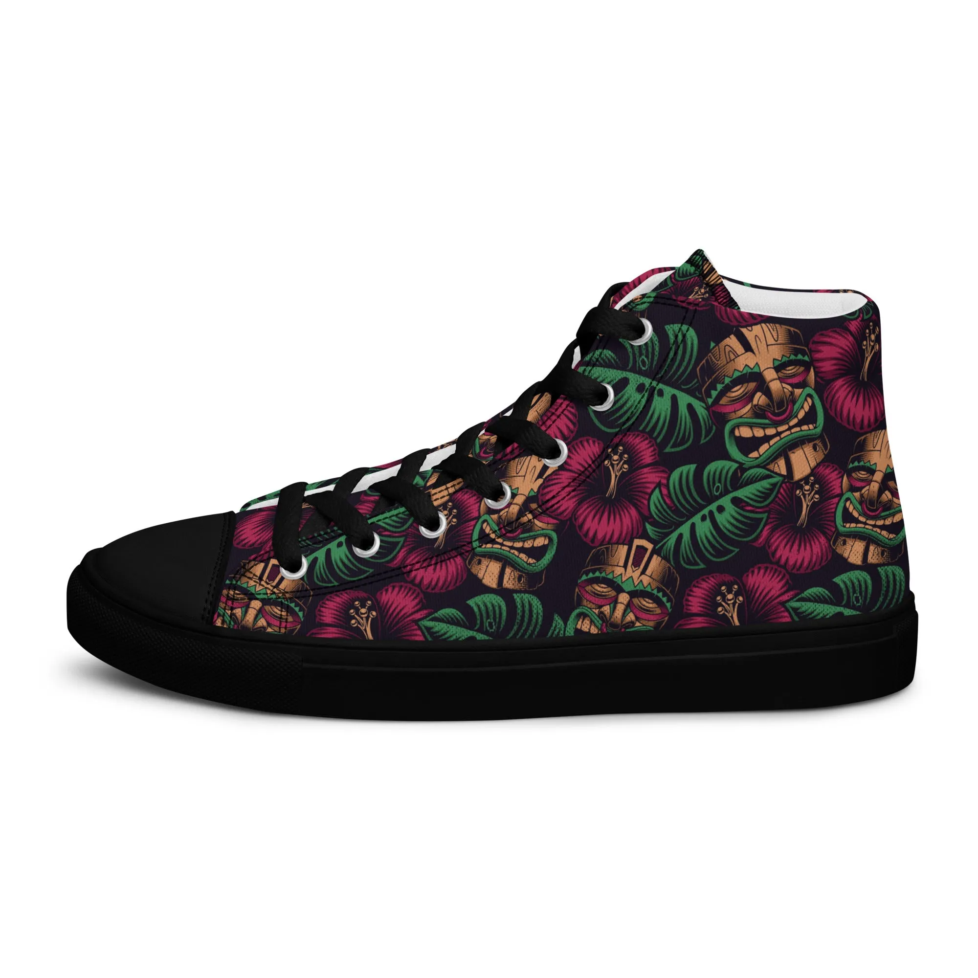 Unisex high top canvas shoes - Hawai