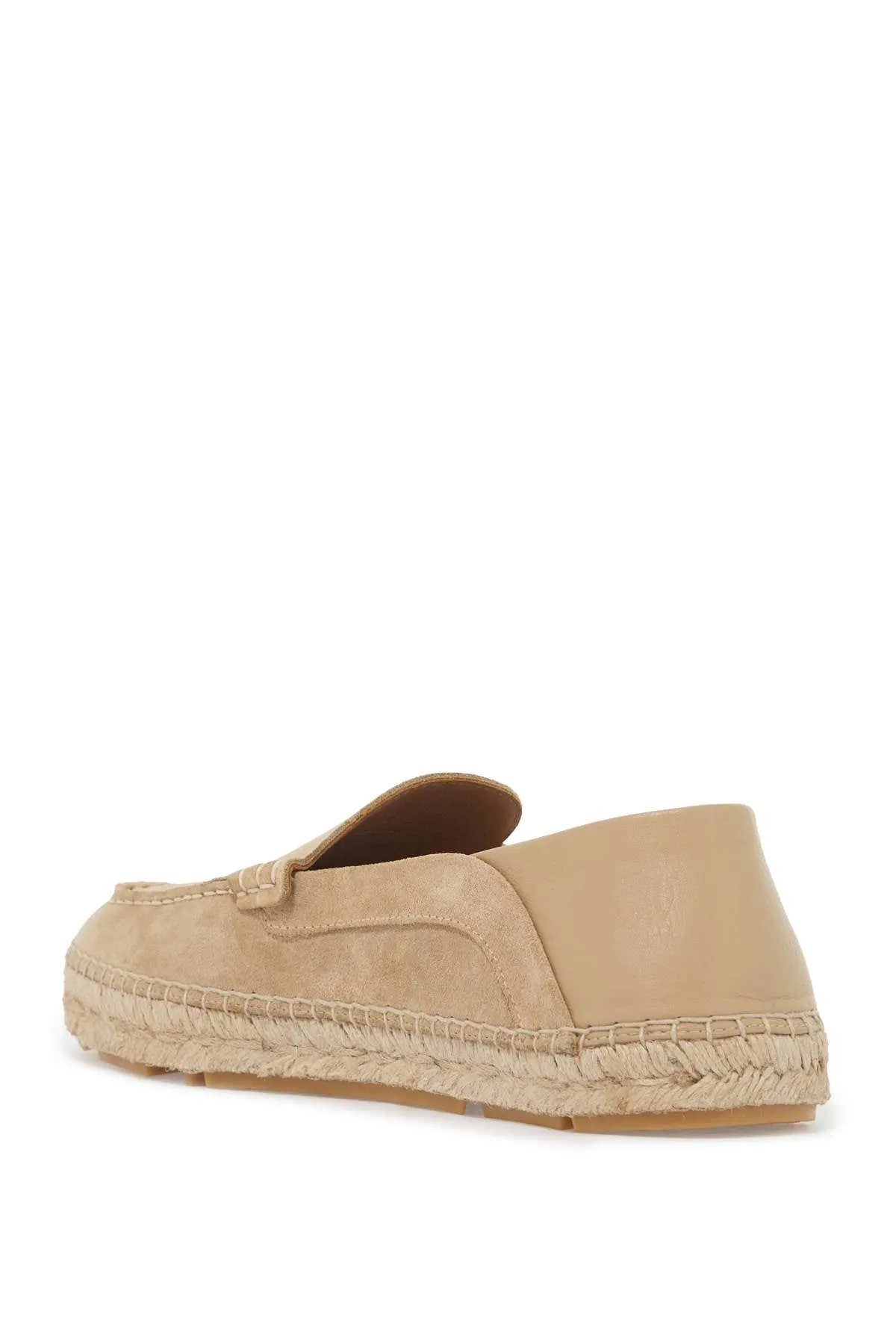 Versace Suede Moccasin-Style Es