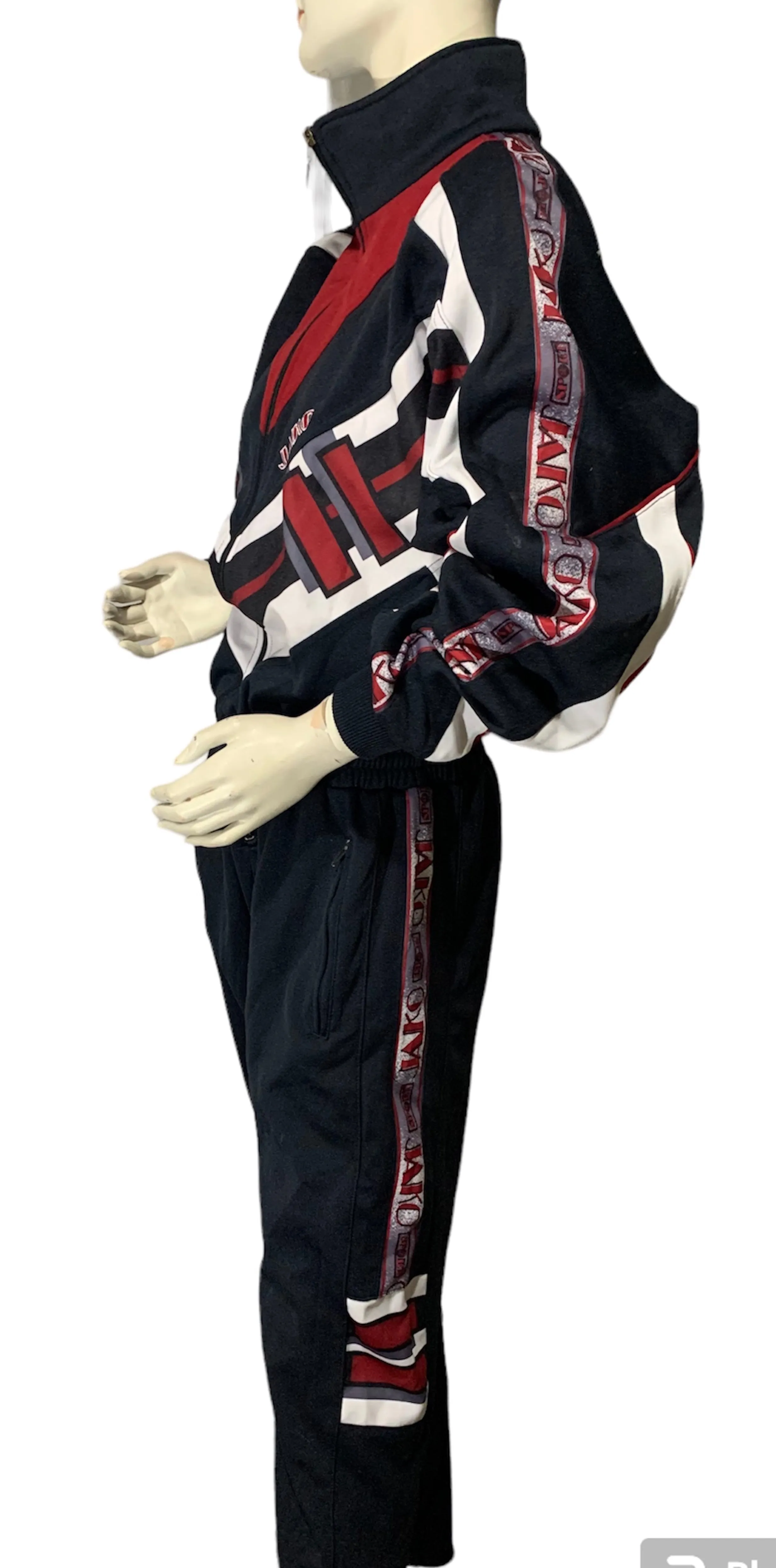 Vintage Jako Track Suit Onesie   #TR102  FREE AUS POSTAGE