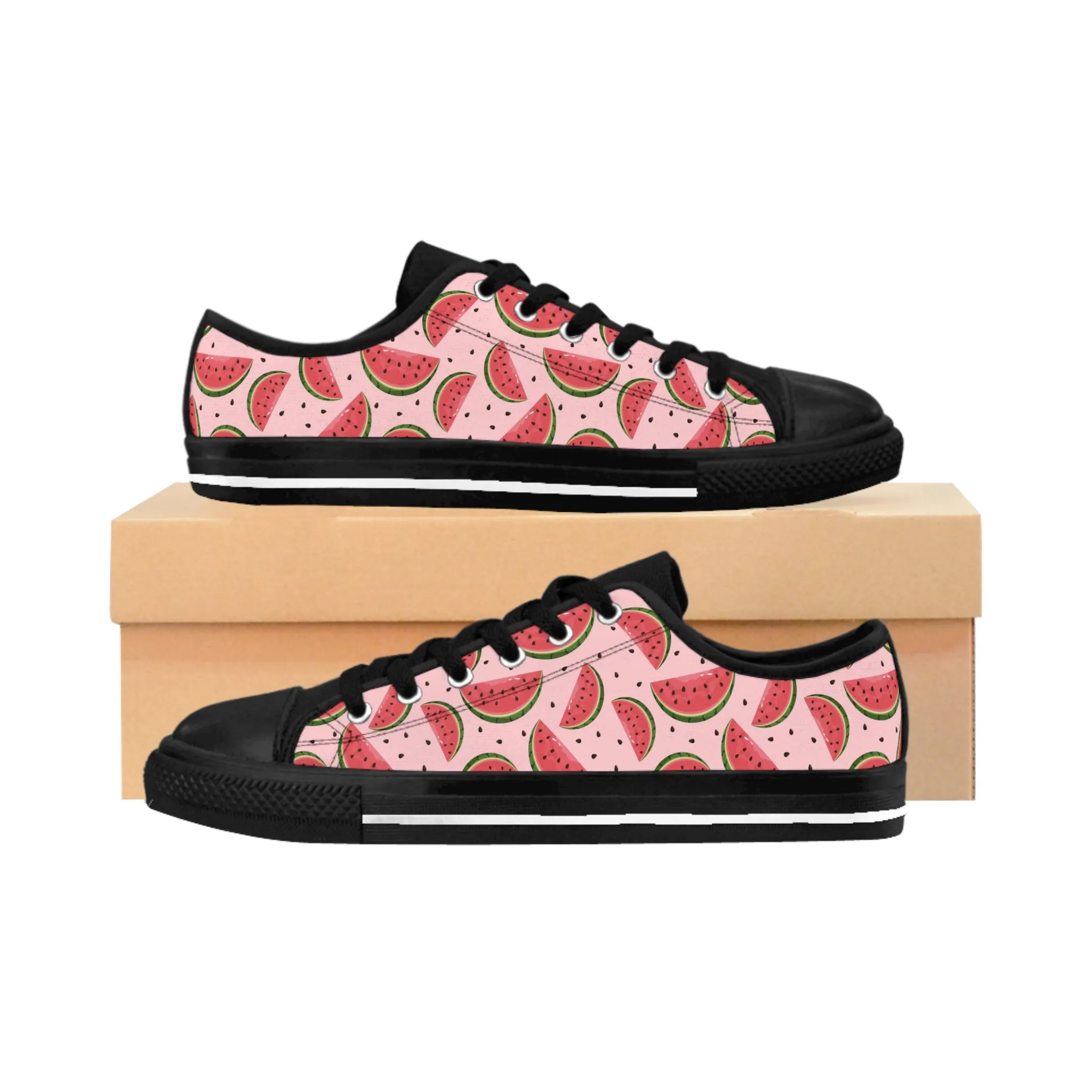 Watermelon Slices Men's Sneakers