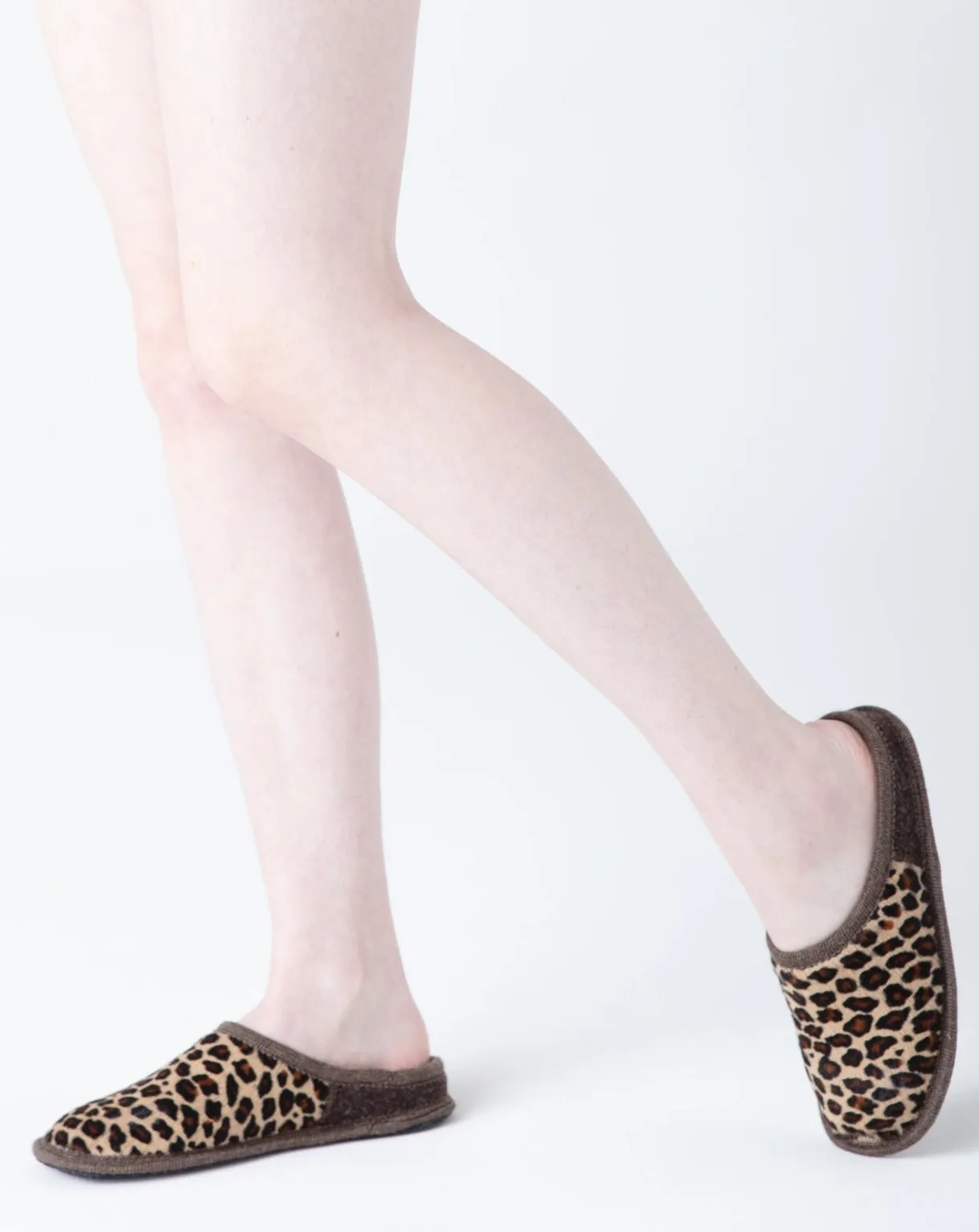 Women's Nuvola Cavallino Slipper Leopard Pony